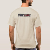 Zeep op een helling t-shirt (Achterkant)