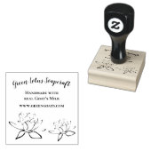  Zeep Product Merk Wood Art Rubber Stamp Rubberstempel (Gestempeld)