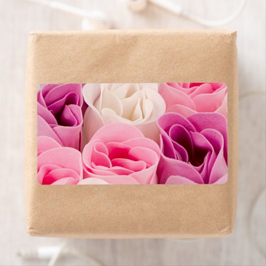 Zeep rozen etiket (Insitu)