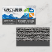 Zeep Schuim | Schoonmaakpictogrammen Visitekaartje (Voorkant / Achterkant)