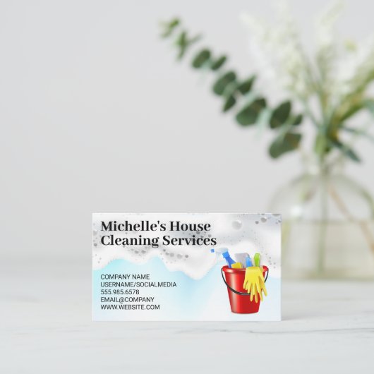 Zeep Schuim | Schoonmaakproducten in Emmer Visitekaartje (Staand voorkant)