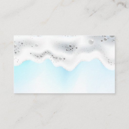 Zeep Schuim | Schoonmaakproducten in Emmer Visitekaartje (Achterkant)