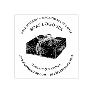 Zeep Soja Spa Rubberstempel