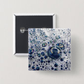 Zeep Soms Vierkante Button 5,1 Cm (Voorkant /achterkant)