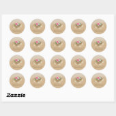 Zeep Sparkle Merknaam Ronde Sticker (Vel)