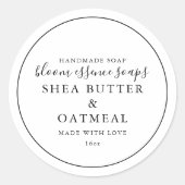 zeep Sticker (Voorkant)