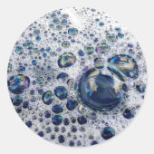 Zeep Suds Ronde Sticker (Voorkant)