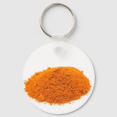 Zeep van kruidnagelcacennepeper op wit sleutelhanger (Voorkant)