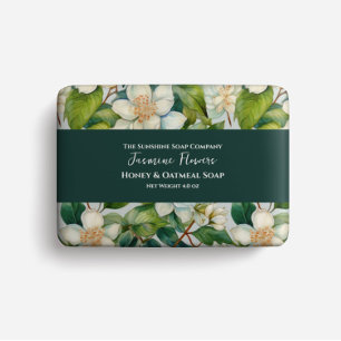 Zeep Verpakking Papier - jasmijn bloemen Flyer