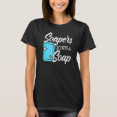 Zeep zeep Boss Saponification Geek Soap T-shirt (Voorkant)