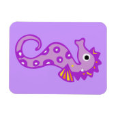 zeepaard-313946 CARTOON CUTE seahorse fish ocea Magneet (Horizontaal)