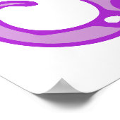 zeepaard-313946 CARTOON CUTE seahorse fish ocea Poster (Hoek)