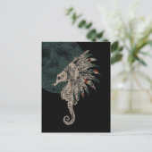 zeepaard briefkaart (Staand voorkant)