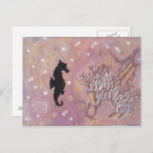 zeepaard briefkaart (Voorkant / Achterkant)