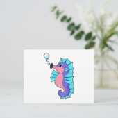 Zeepaard Briefkaart (Staand voorkant)