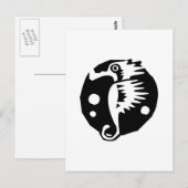 Zeepaard Briefkaart (Voorkant / Achterkant)