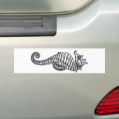 Zeepaard Bumpersticker (Op auto)