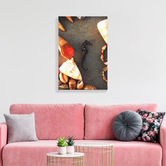 Zeepaard Canvas Afdruk (Insitu (Woonkamer))