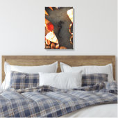 Zeepaard Canvas Afdruk (Insitu (Slaapkamer))