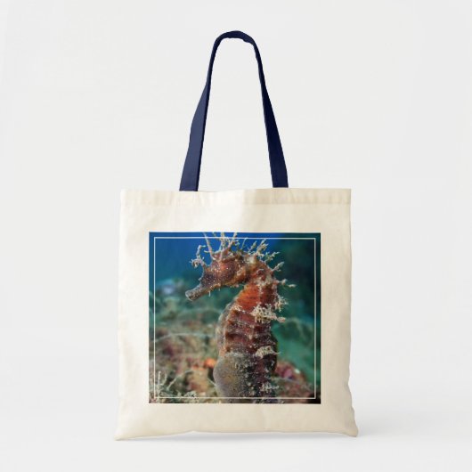 Zeepaard | Hippocampus Ramulosus Tote Bag (Voorkant)
