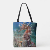 Zeepaard | Hippocampus Ramulosus Tote Bag (Achterkant)