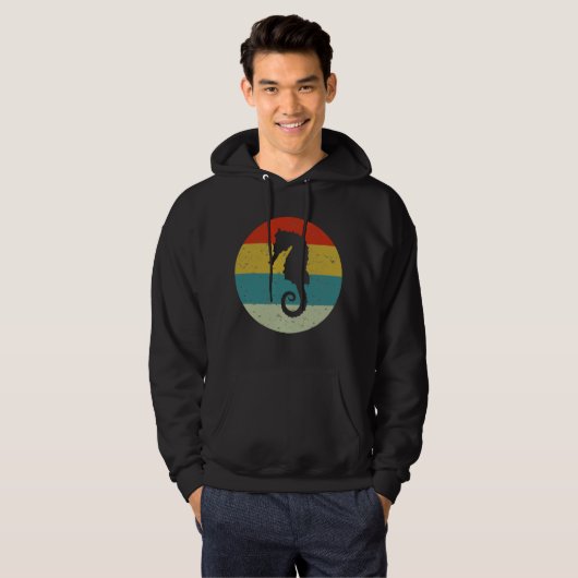 zeepaard hoodie (Voorkant volledig)