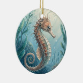 zeepaard keramisch ornament (Rechts)