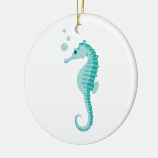 Zeepaard Keramisch Ornament (Links)