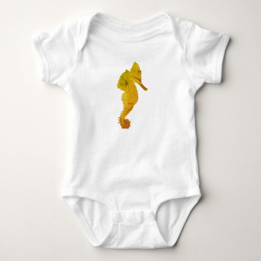 Zeepaard Kunst Baby Jersey Rompertje Romper (Voorkant)