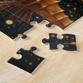 zeepaard kunst legpuzzel (Zijkant)