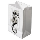 Zeepaard kunst medium cadeauzakje (Voorkant Gekanteld)