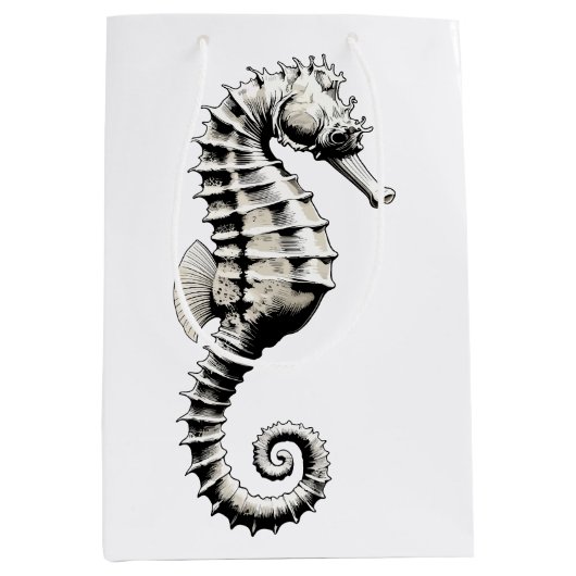 Zeepaard kunst medium cadeauzakje (Voorkant)