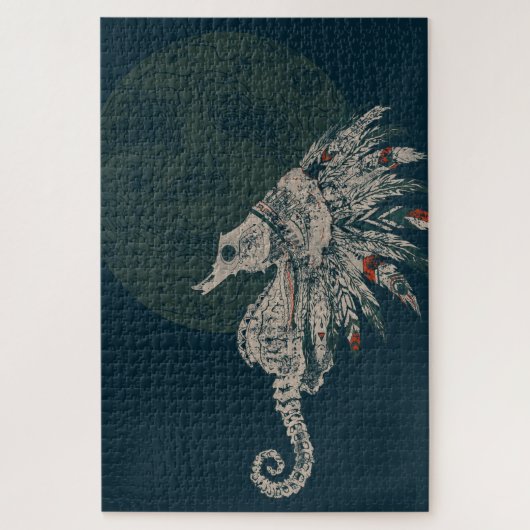 zeepaard legpuzzel (Verticaal)