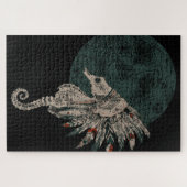 zeepaard legpuzzel (Horizontaal)