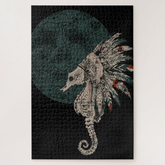 zeepaard legpuzzel (Verticaal)