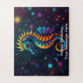 Zeepaard Onder Zee Avontuur Legpuzzel (Verticaal)
