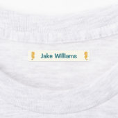 Zeepaard Ontwerp Kinderen Naam Kleding School Labe Labels (Aangebracht)