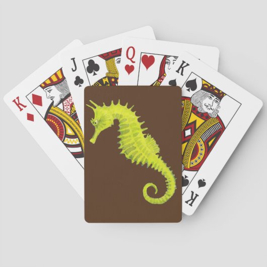 Zeepaard Pokerkaarten (Achterkant)