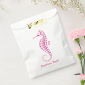Zeepaard Roze Bedankzakje (Gezegeld)
