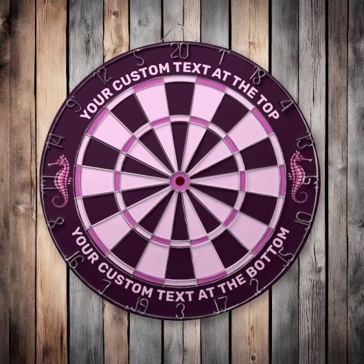 Zeepaard Roze Dartbord