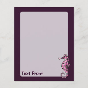 Zeepaard Roze Flyer