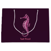 Zeepaard Roze Groot Cadeauzakje (Voorkant)