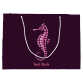 Zeepaard Roze Groot Cadeauzakje (Achterkant)