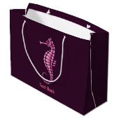 Zeepaard Roze Groot Cadeauzakje (Achterkant Gekanteld)