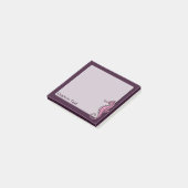 Zeepaard Roze Post-it® Notes (Schuin)