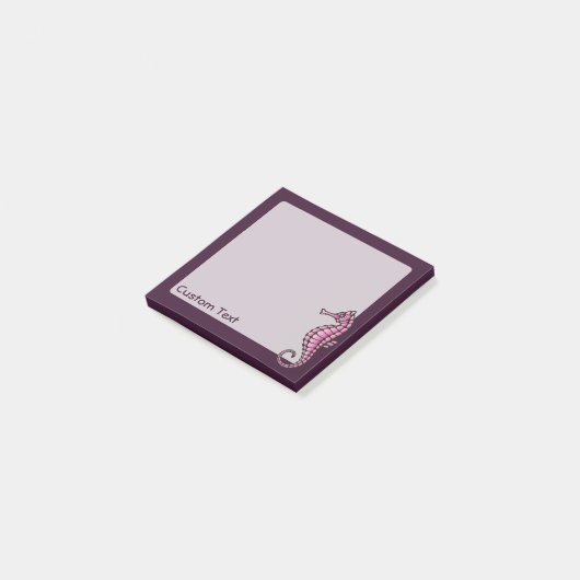 Zeepaard Roze Post-it® Notes (Schuin)