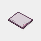 Zeepaard Roze Post-it® Notes (Schuin)