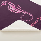Zeepaard Roze Sherpa Deken (3/4)