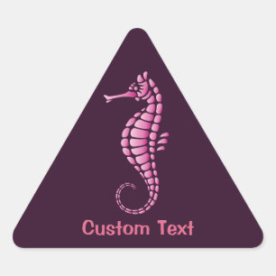 Zeepaard Roze Sticker
