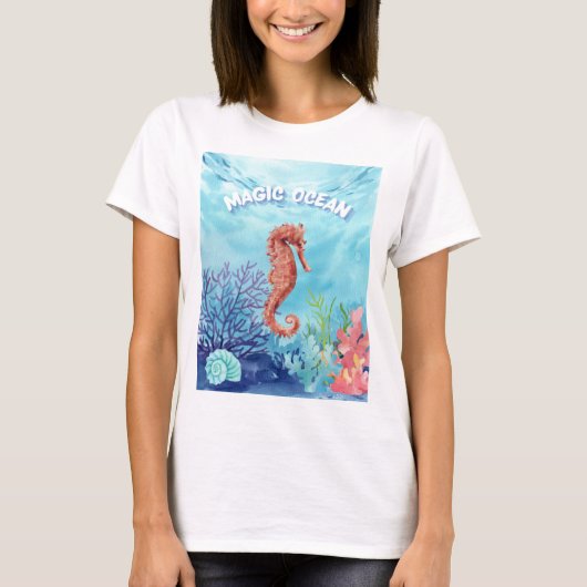 Zeepaard T-shirt (Voorkant)